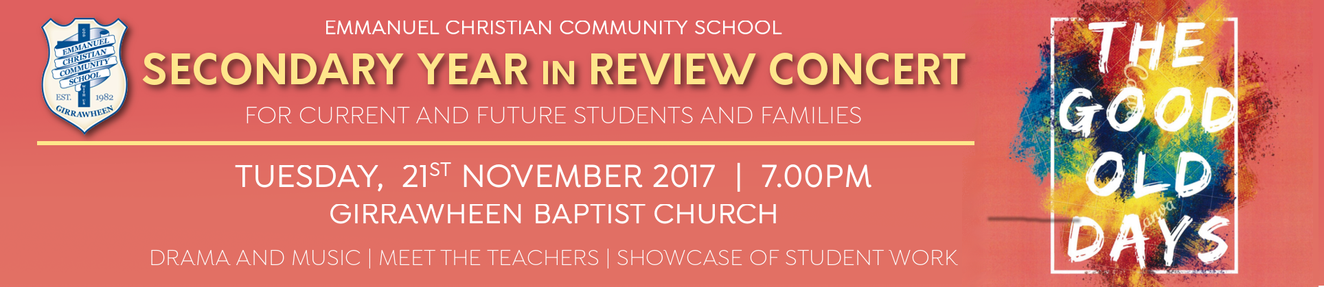 ECCS Secondary Year in Review Concert 2017
